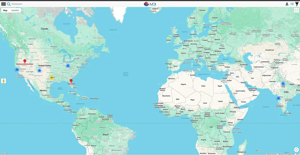LevelCon platform dashboard